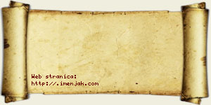 Anđelija Binjić vizit kartica